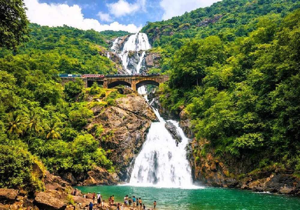 Kiel to Red Fort Marine Drive Mysore Palace Dudhsagar Falls Tour Package