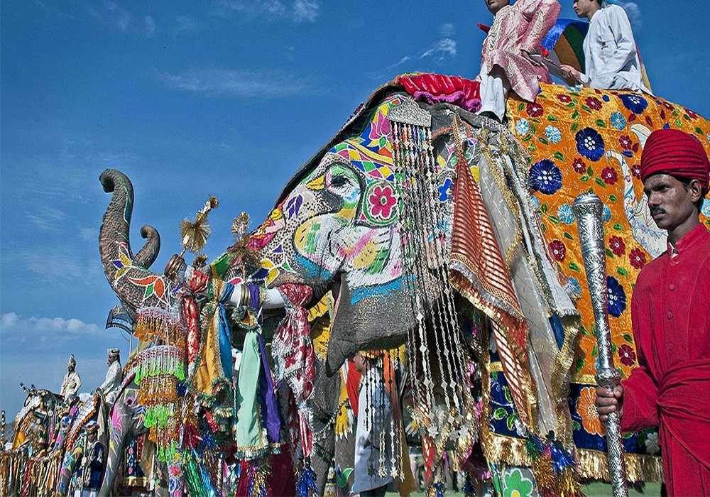 Golden Triangle Tour with The Elephant Festival Jaipur