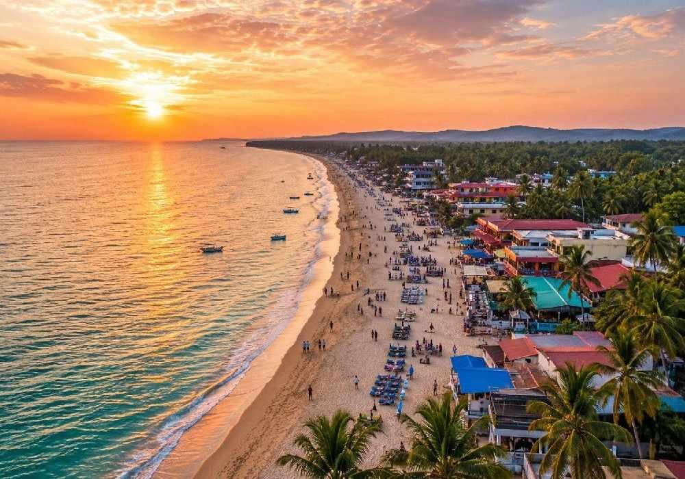Goa Tour with Flight from Delhi