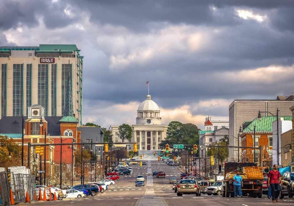 Alabama – Montgomery to Delhi  Tour