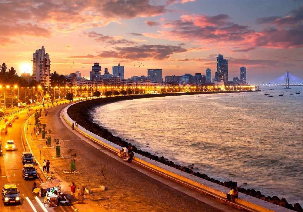 Kiel to Red Fort Marine Drive Mysore Palace Dudhsagar Falls Tour Package
